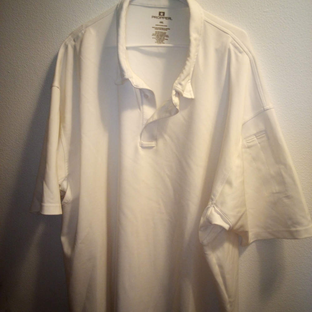 Propper White Polo Shirt Classic Short-Sleeve